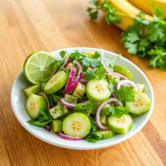 Refreshing Cayman Green Banana Salad - Your Easy Recipe